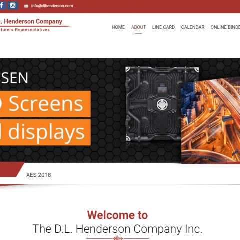 dlhenderson.com web design